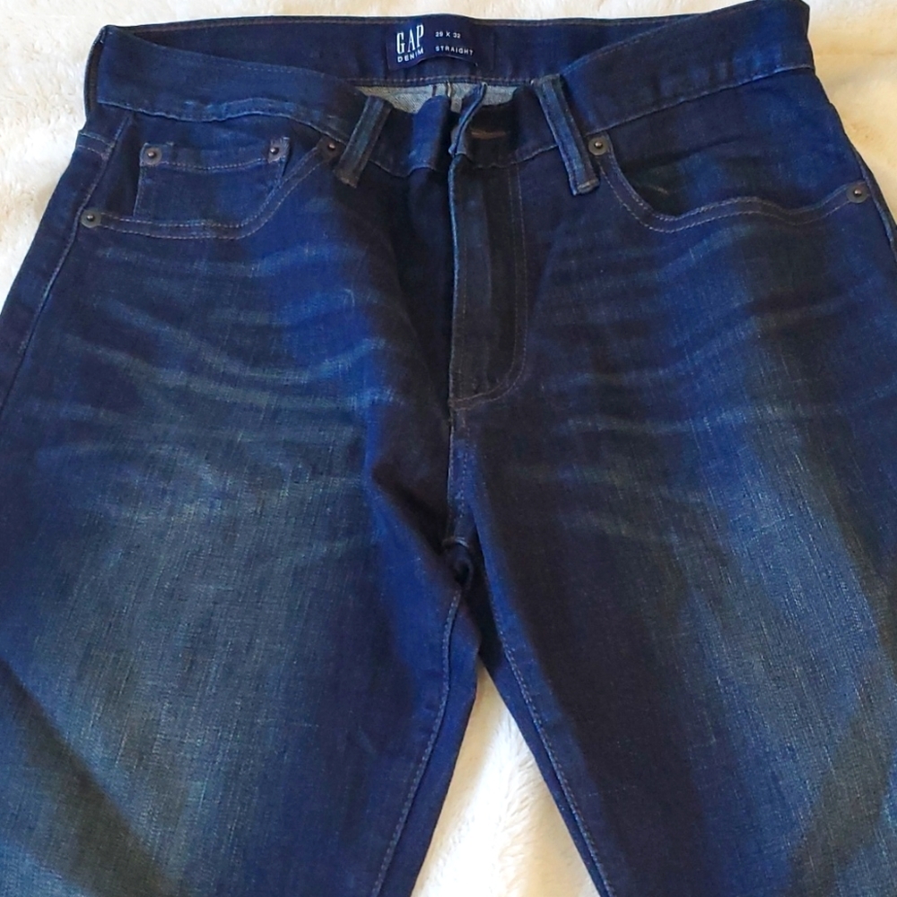 Dark blue GAP, stretchy Boy jeans